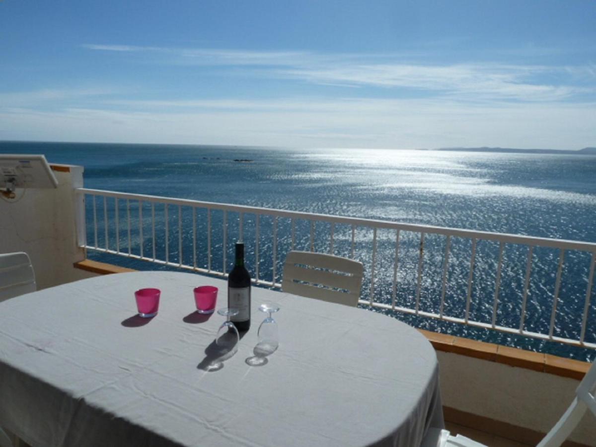 Apartamento Magnificas Vistas Mar Y Piscina Ref 298 Roses Exterior foto